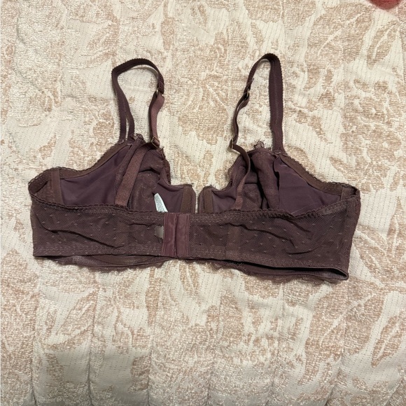 SOLD: Auden Unlined Balconette Bra Mauve 40C - Picture 6 of 9